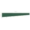 9-Panel Wind Screen Fabric 1200x160 cm - Green | HipoMarket