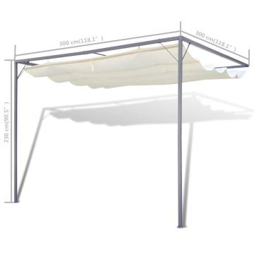 Garden Patio Awning Canopy - Stylish Sun Shade Gazebo