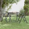 Garden Table 80x80x72 cm Expanded Metal Mesh Anthracite Size 80 x 80 x 72 cm Quantity in Package 1 