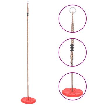 Plate Swing 200 cm Red - Fun & Safe Outdoor Play