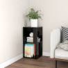 Stylish Corner Cabinet Black 33x33x67 cm | HipoMarket