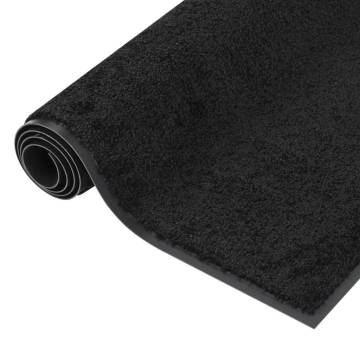 Doormat Black 60x80 cm - Stylish & Functional Entrance Mat