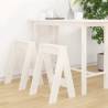 Stools 2 pcs White 40x40x60 cm Solid Wood Pine Colour white Size 40 x 40 x 60 cm Quantity in Package 2 