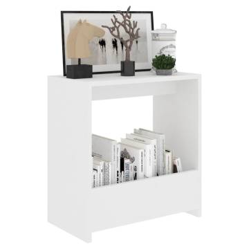 Modern White Side Table - 50x26x50 cm | Hipo Market