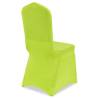 Stretch Chair Cover 6 pcs Green - Enhance Your Events