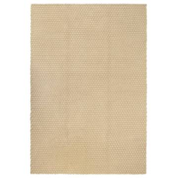 Rug Rectangular Natural 180x250 cm Cotton - Cozy & Stylish