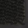 Doormat Tufted 60x150 cm Black - Durable & Stylish Entryway Mat