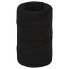 Work Rope Black 2mm 50m - Durable Polyester Rope for All Uses