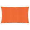 Sunshade Sail 160 g/m² Orange 2x5 m HDPE Colour orange Size 2 x 5 m Quantity in Package 1 