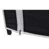 Durable Black Fabric Wardrobes - 2 pcs | HipoMarket