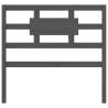 Stylish Grey Bed Headboard - Solid Pine Wood | Hipo Market