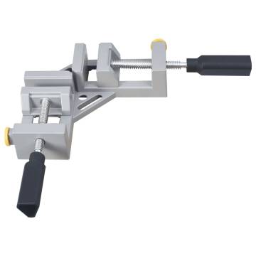 Angle Clamp Double Handle 95 mm Aluminium - Secure Workpieces