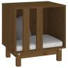 Dog House Honey Brown 50x40x52 cm - Solid Pine Wood