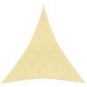 Sunshade Sail 160 g/m² Beige 5x7x7 m HDPE Colour beige Size 5 x 7 x 7 m Quantity in Package 1 