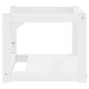 Wall-Mounted Bathroom Washbasin Frame - White, 40x38x31 cm