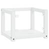 Wall-Mounted Bathroom Washbasin Frame - White, 40x38x31 cm