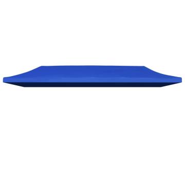 Party Tent Roof 3x6 m Blue - Ideal Replacement for Your Tent