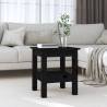 Coffee Table Black 35x35x40 cm Solid Wood Pine Colour black Size 35 x 35 x 40 cm Quantity in Package 1 