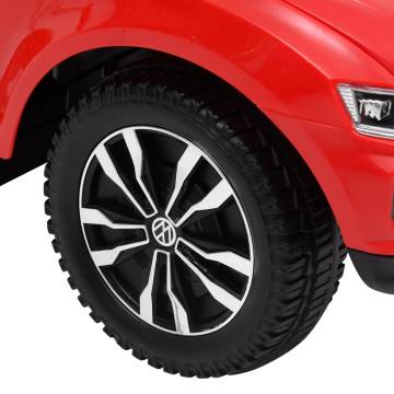 Step Car Volkswagen T-Roc Red - Fun for Your Little Ones