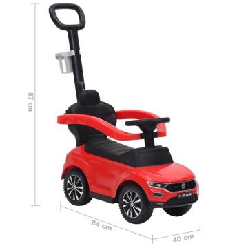 Step Car Volkswagen T-Roc Red - Fun for Your Little Ones