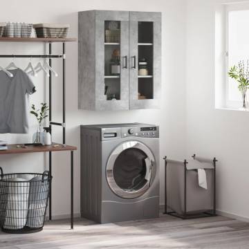 Wall Mounted Cabinet Concrete Grey - Stylish Storage Solution