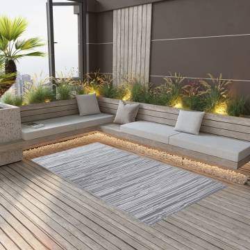 Outdoor Carpet Grey 190x290 cm - Stylish & Cozy Addition