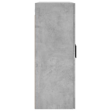 Wall Mounted Cabinet Concrete Grey - Stylish Storage Solution