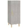 Stylish Concrete Grey Sideboard - 34.5x34x90 cm