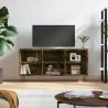 TV Cabinet Smoked Oak - Stylish Storage Solution - Hipo Market