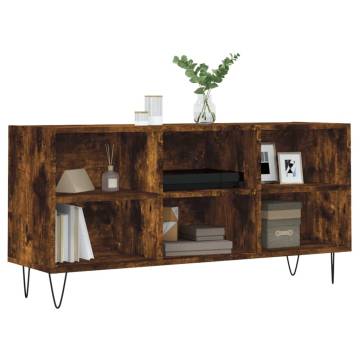 TV Cabinet Smoked Oak - Stylish Storage Solution - Hipo Market