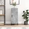 Sideboard Concrete Grey 34.5x34x90 cm Engineered Wood Colour concrete grey Quantity in Package 1 