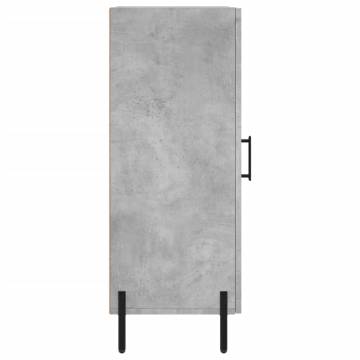 Modern Concrete Grey Sideboard 34.5x34x90 cm - HipoMarket