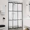 Sealskin Brix Transparent Shower Curtain - Eco-Friendly Design