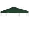 Gazebo Cover Canopy Replacement 310 g / m² Green 3 x 3 m Colour green Size 3 x 3 m Quantity in Package 1 