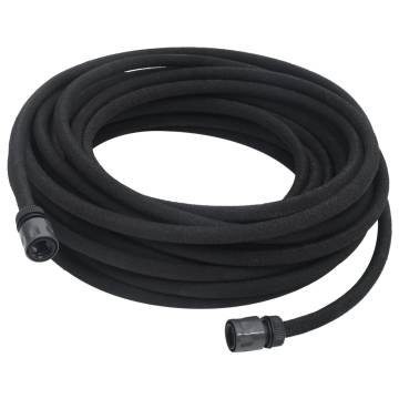 Garden Soaker Hose Black 0.6" 25m - Flexible & Efficient Irrigation