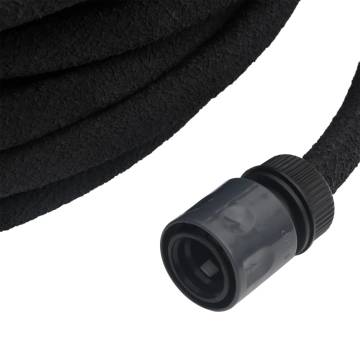 Garden Soaker Hose Black 0.6" 25m - Flexible & Efficient Irrigation