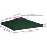 Gazebo Cover Canopy Replacement 3x3m - Durable Green Canopy