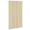 Balcony Screen Beige 140x240 cm Oxford Fabric Colour beige Size 140 x 240 cm 