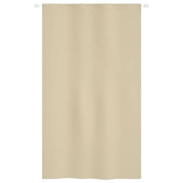 Balcony Screen Beige 140x240 cm Oxford Fabric - Hipomarket