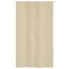 Balcony Screen Beige 140x240 cm Oxford Fabric - Hipomarket