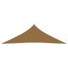 HDPE Sunshade Sail 160g Taupe 5x5x6m | UV & Mould Resistant