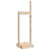 Log Holder 33.5x30x110 cm - Solid Pine Wood | HipoMarket