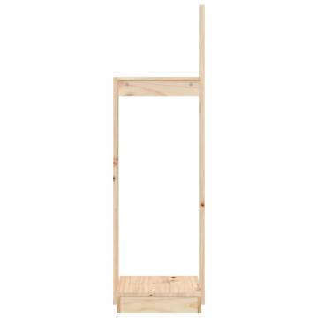 Log Holder 33.5x30x110 cm - Solid Pine Wood | HipoMarket