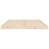 Solid Wood Pine Bed Frame 140x190 cm - Modern & Sturdy