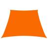 Sunshade Sail Oxford Fabric Trapezium 2/4x3 m Orange Colour orange Size 2/4 x 3 m 