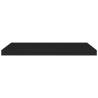 Stylish Floating Wall Shelf Black - 80x23.5 cm | Hipo Market