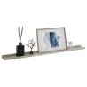 Wall Shelves 4 pcs Concrete Grey 100x9x3 cm | HipoMarket