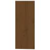 Honey Brown Pine Wine Cabinet - 62x25x62 cm | HipoMarket