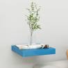 Floating Wall Shelf Blue 23x23.5x3.8 cm MDF Colour blue Size 23 x 23.5 x 3.8 cm Quantity in Package 1 