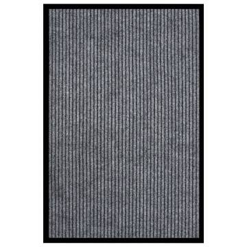 Doormat Striped Grey 80x120 cm - Durable & Stylish | HipoMarket